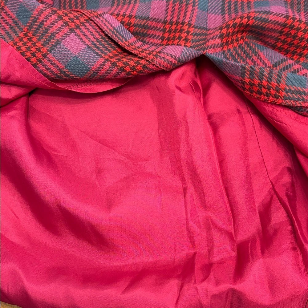 Vintage Jimmy Hourihan wool skirt with satin lining. Made in Ireland. size 8/10. - Picture 10 of 10